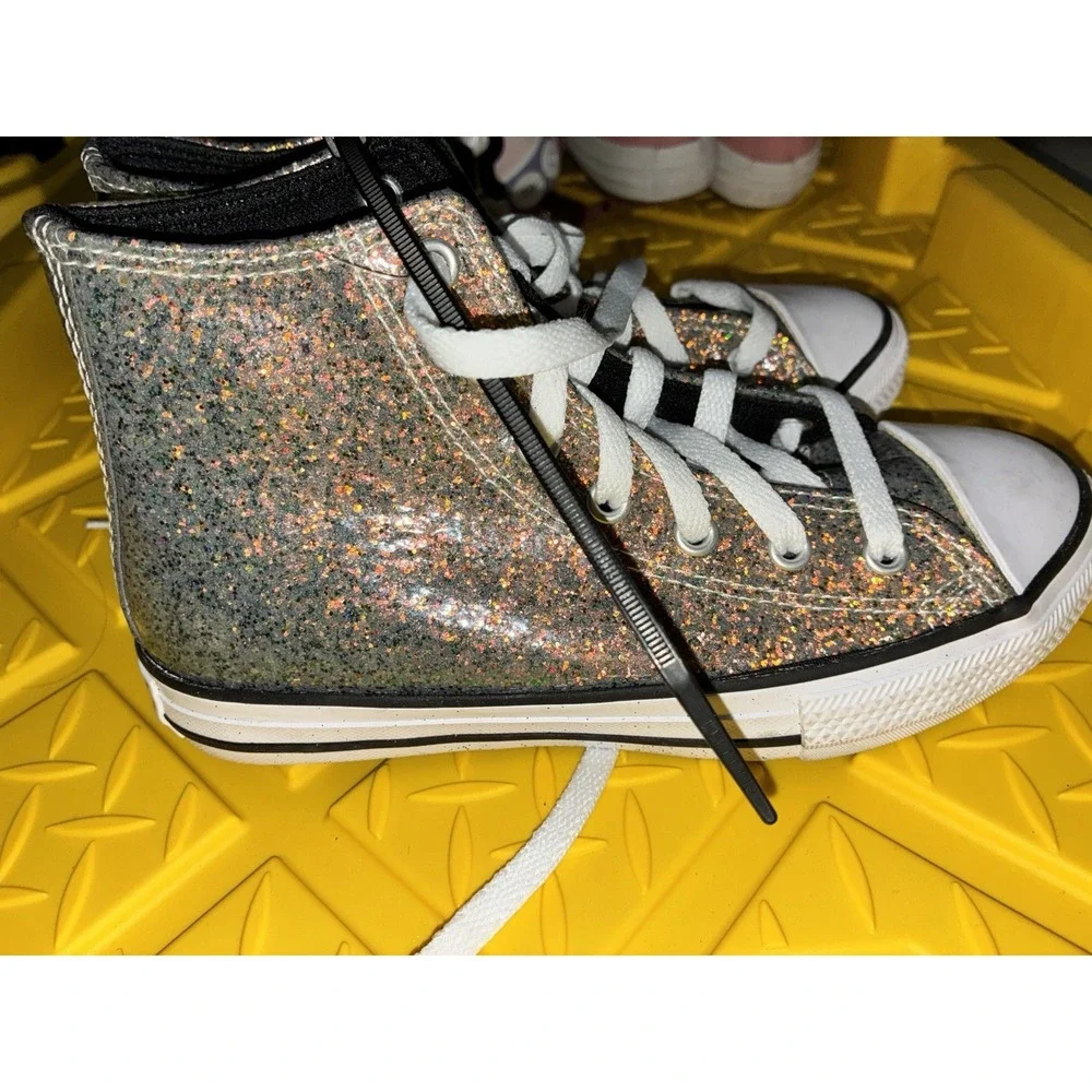 Converse Chuck Taylor All Star Glitter High Top Unisex Kids 2 Holographic